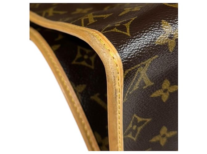 Borsa a tracolla Louis Vuitton Popincourt O Monogram Marrone - vista 13
