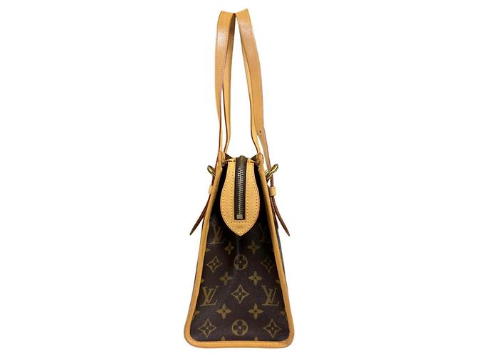 Borsa a tracolla Louis Vuitton Popincourt O Monogram Marrone - vista 5