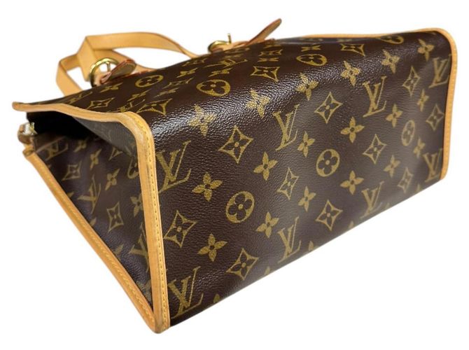Borsa a tracolla Louis Vuitton Popincourt O Monogram Marrone - vista 6