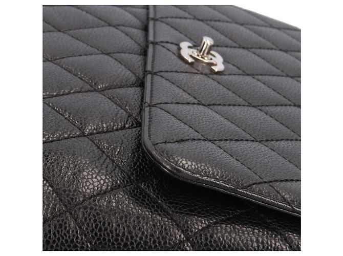 Borsa Chanel Top Handle Matelassé Nero - vista 16