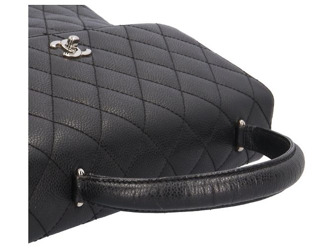 Borsa Chanel Top Handle Matelassé Nero - vista 17