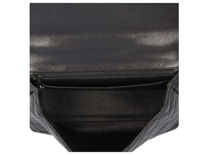 Borsa Chanel Top Handle Matelassé Nero - vista 6