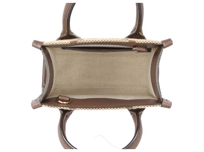 Borsa a tracolla Gucci Jumbo GG Marrone Beige - vista 8