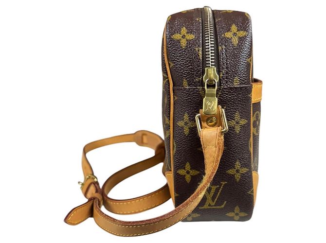 Borsa a tracolla Louis Vuitton Trocadero 27 Monogram Marrone - vista 4