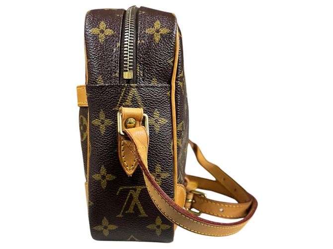 Borsa a tracolla Louis Vuitton Trocadero 27 Monogram Marrone - vista 5