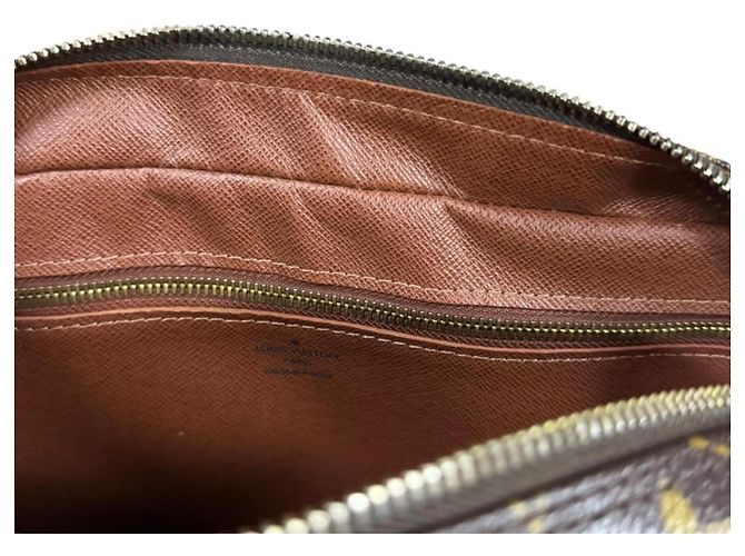 Borsa a tracolla Louis Vuitton Trocadero 27 Monogram Marrone - vista 9