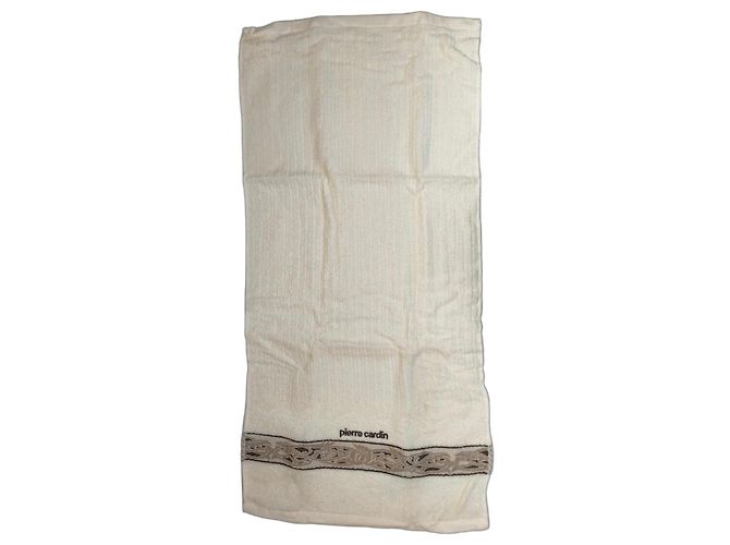 Serviette Pierre Cardin beige - vue 2