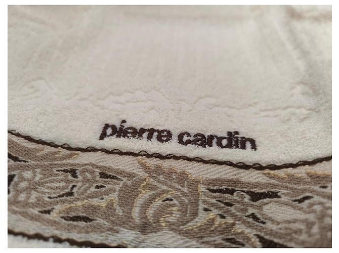 Serviette Pierre Cardin beige - vue 3