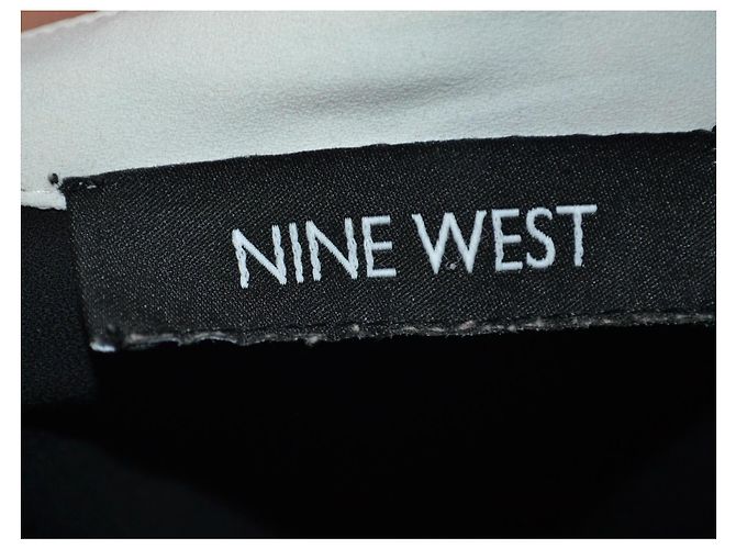 Nine West Camicetta senza maniche color block Nero Bianco Blu - vista 4