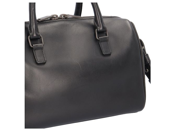 Borsa a tracolla Saint Laurent Studded Classic Baby Duffle Nero - vista 10