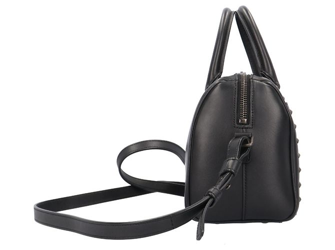 Borsa a tracolla Saint Laurent Studded Classic Baby Duffle Nero - vista 4