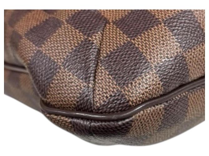 Borsa a tracolla Louis Vuitton Bloomsbury PM Damier Marrone - vista 11