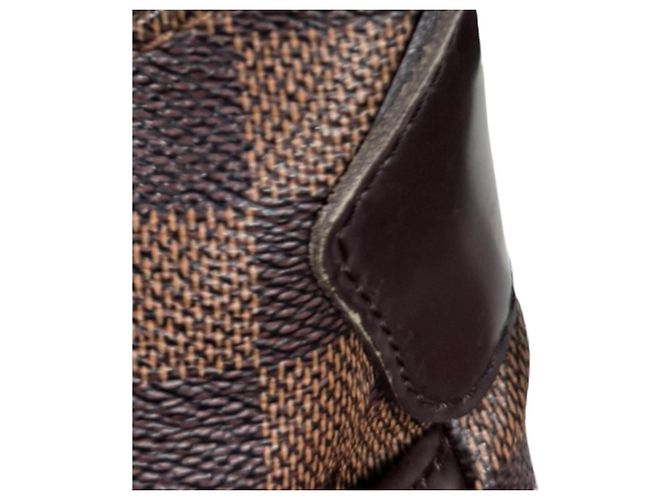 Borsa a tracolla Louis Vuitton Bloomsbury PM Damier Marrone - vista 13