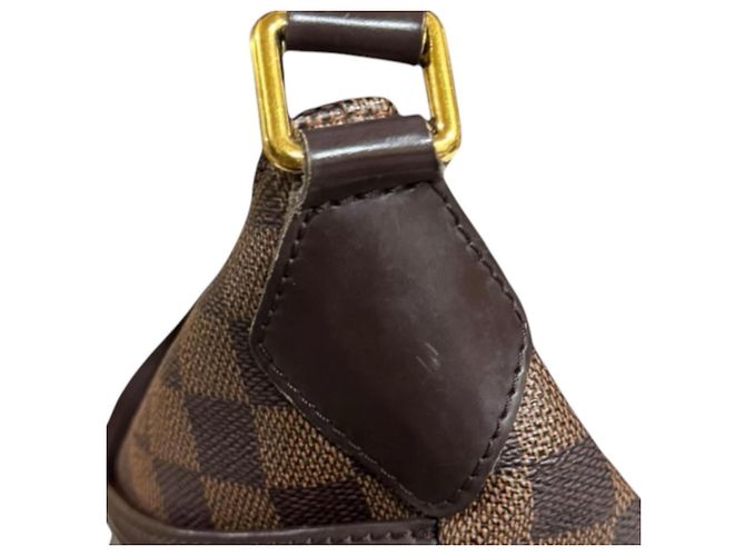 Borsa a tracolla Louis Vuitton Bloomsbury PM Damier Marrone - vista 15