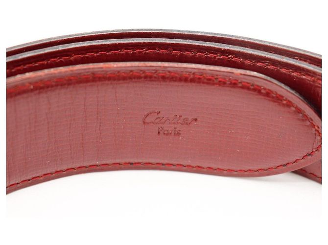 Cartier Belt with Double C Buckle Brown Black - view 2