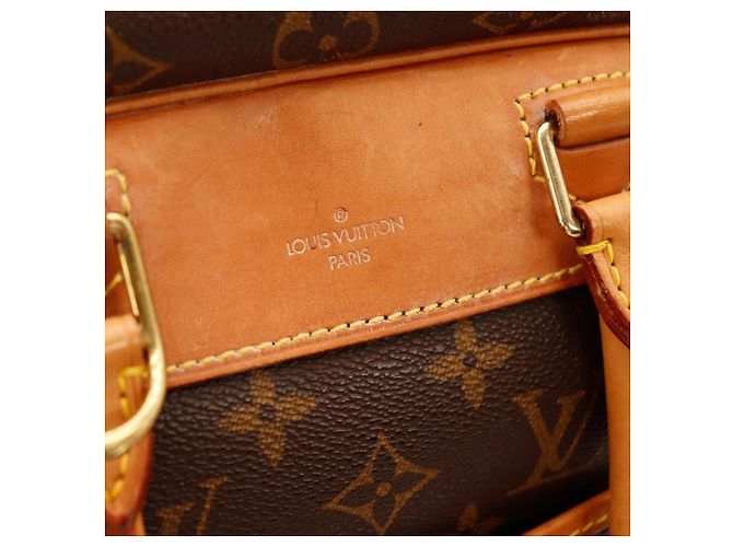 Louis Vuitton Monogram Canvas Keepall 50 Castaño - vista 7