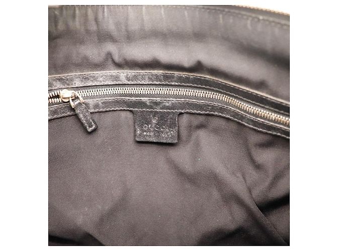 Bolsa Hobo Gucci em tela monogramada com tachas Preto - vista 8