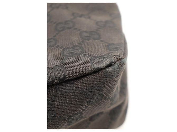 Borsa Hobo Gucci in tela monogramma Nero - vista 10