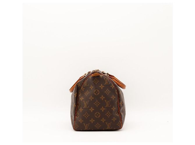 Borsa Louis Vuitton Speedy 30 Monogram Canvas Marrone Monogramma - vista 5
