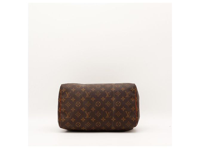 Borsa Louis Vuitton Speedy 30 Monogram Canvas Marrone Monogramma - vista 6