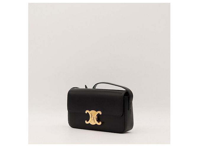 Céline Triomphe Schultertasche Schwarz - Ansicht 2