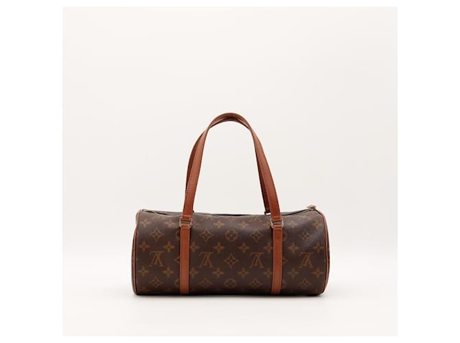 Borsa Louis Vuitton Papillon 30 Monogram Canvas Marrone Monogramma - vista 3