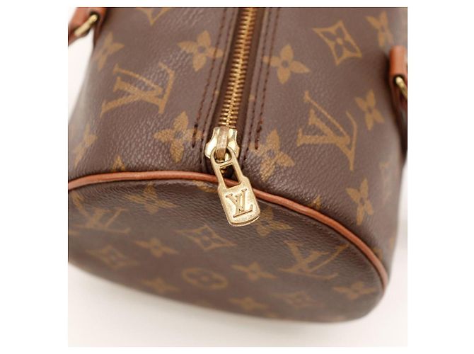 Borsa Louis Vuitton Papillon 30 Monogram Canvas Marrone Monogramma - vista 8