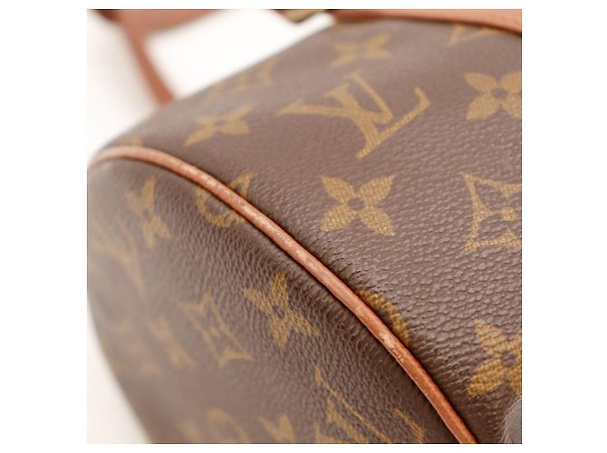 Borsa Louis Vuitton Papillon 30 Monogram Canvas Marrone Monogramma - vista 9