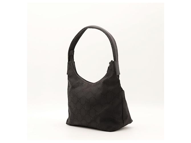 Borsa a tracolla Gucci Monogram Nero - vista 4