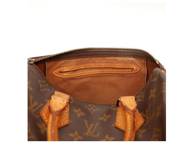 Louis Vuitton Speedy 30 Monogram Canvas Handtasche Braun Monogramm - Ansicht 7