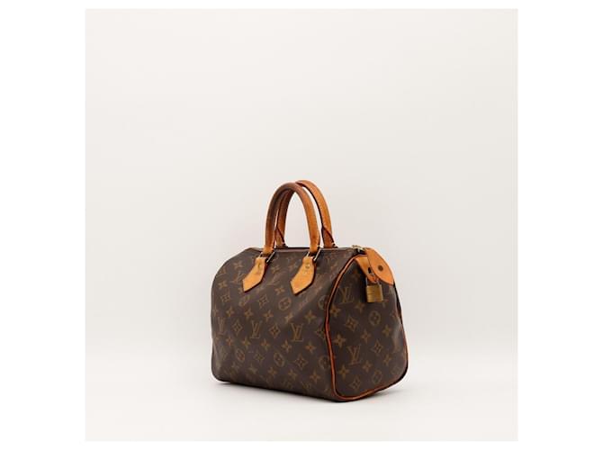 Borsa Louis Vuitton Speedy 30 Monogram Canvas Marrone Monogramma - vista 2