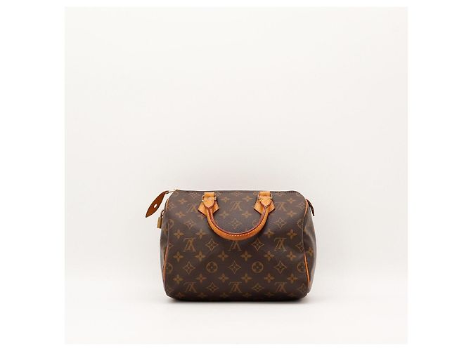 Borsa Louis Vuitton Speedy 30 Monogram Canvas Marrone Monogramma - vista 4