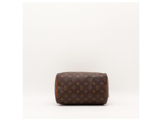 Borsa Louis Vuitton Speedy 30 Monogram Canvas Marrone Monogramma - vista 6
