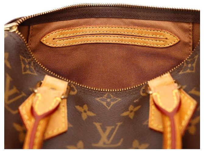 Borsa Louis Vuitton Speedy 30 Monogram Canvas Marrone Monogramma - vista 7