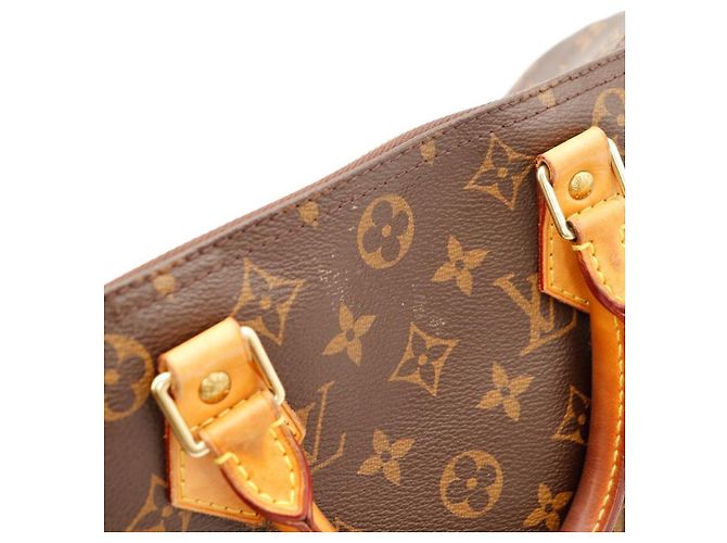 Borsa Louis Vuitton Speedy 30 Monogram Canvas Marrone Monogramma - vista 11