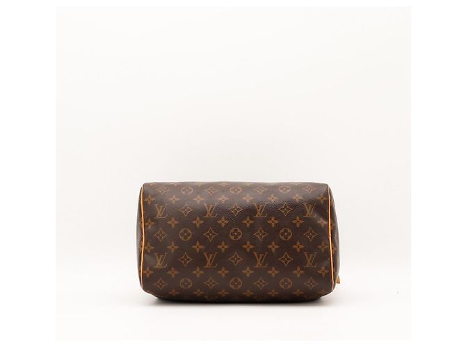 Borsa Louis Vuitton Speedy 30 Monogram Canvas Marrone Monogramma - vista 6