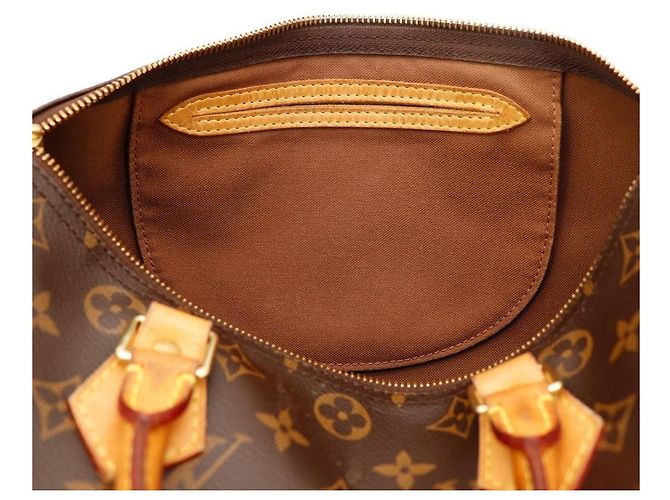 Borsa Louis Vuitton Speedy 30 Monogram Canvas Marrone Monogramma - vista 7