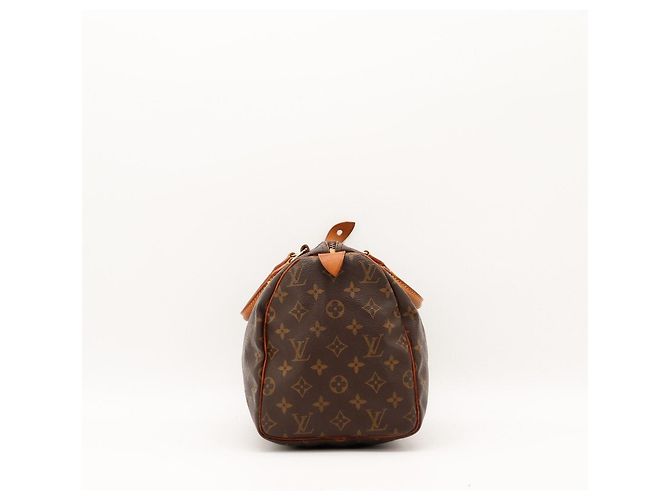 Borsa a mano Louis Vuitton Speedy 30 Monogram Canvas Marrone Monogramma - vista 5