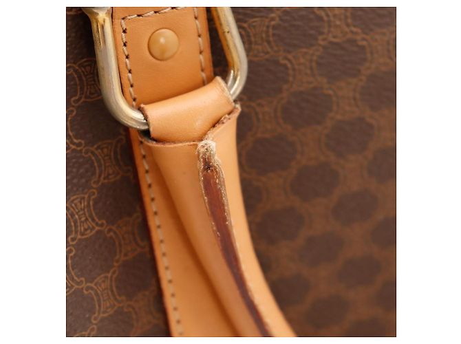 Céline Celine Vintage Boston Bag Monogram Canvas Braun Monogramm - Ansicht 11