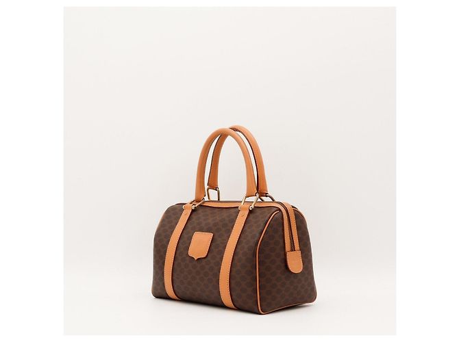 Céline Celine Vintage Boston Bag Monogram Canvas Braun Monogramm - Ansicht 2