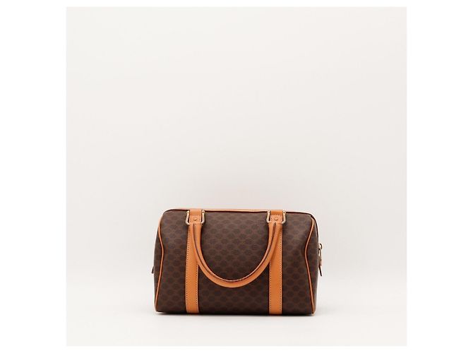 Céline Celine Vintage Boston Bag Monogram Canvas Braun Monogramm - Ansicht 3