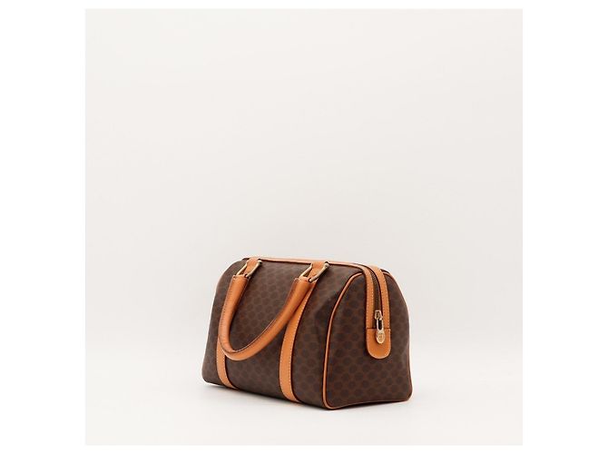 Céline Celine Vintage Boston Bag Monogram Canvas Braun Monogramm - Ansicht 4