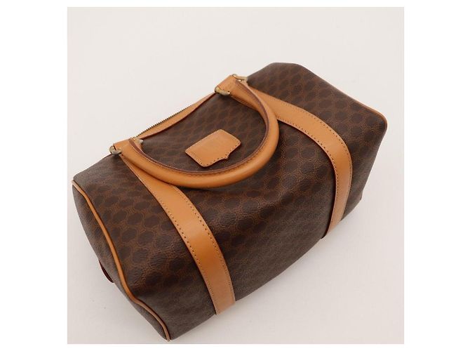 Céline Celine Vintage Boston Bag Monogram Canvas Braun Monogramm - Ansicht 6