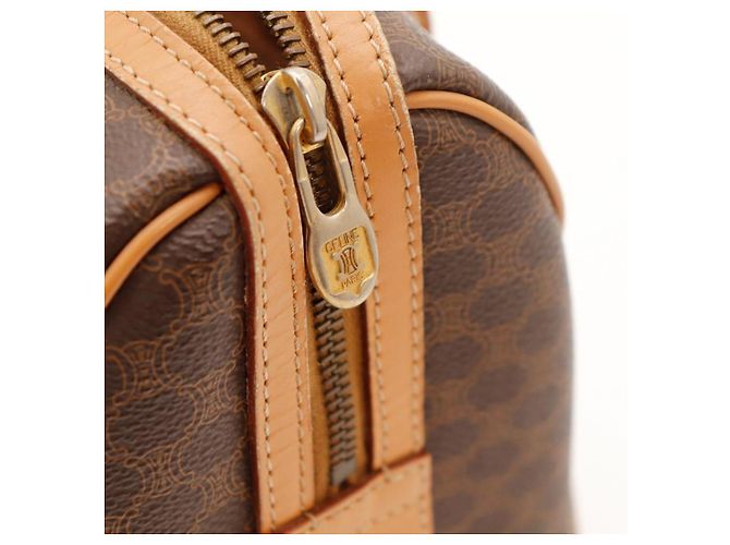 Céline Celine Vintage Boston Bag Monogram Canvas Braun Monogramm - Ansicht 9