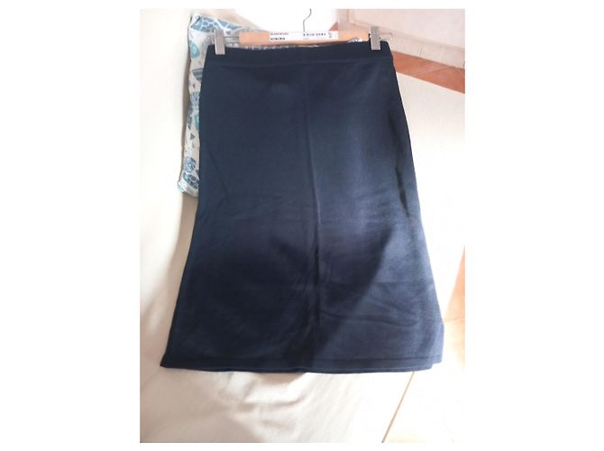 Fendi Rock aus blauer Viskose - Ansicht 5