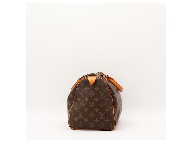 Borsa Louis Vuitton Speedy 30 Monogram Canvas Marrone Monogramma - vista 5