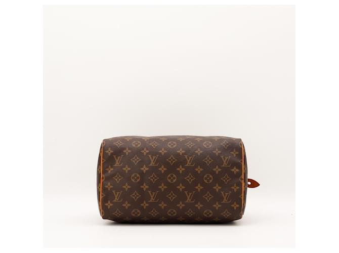 Borsa Louis Vuitton Speedy 30 Monogram Canvas Marrone Monogramma - vista 6