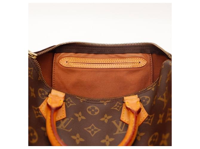 Borsa Louis Vuitton Speedy 30 Monogram Canvas Marrone Monogramma - vista 7