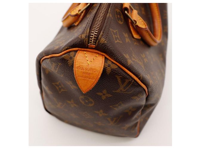 Borsa a mano Louis Vuitton Speedy 30 Monogram Canvas Marrone Monogramma - vista 10
