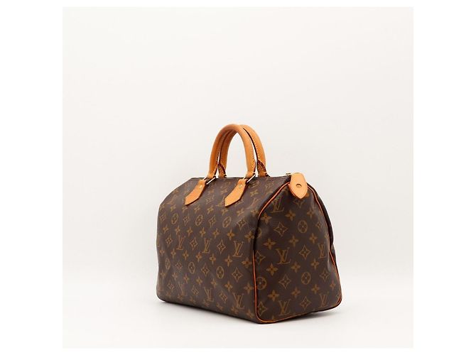 Borsa a mano Louis Vuitton Speedy 30 Monogram Canvas Marrone Monogramma - vista 2